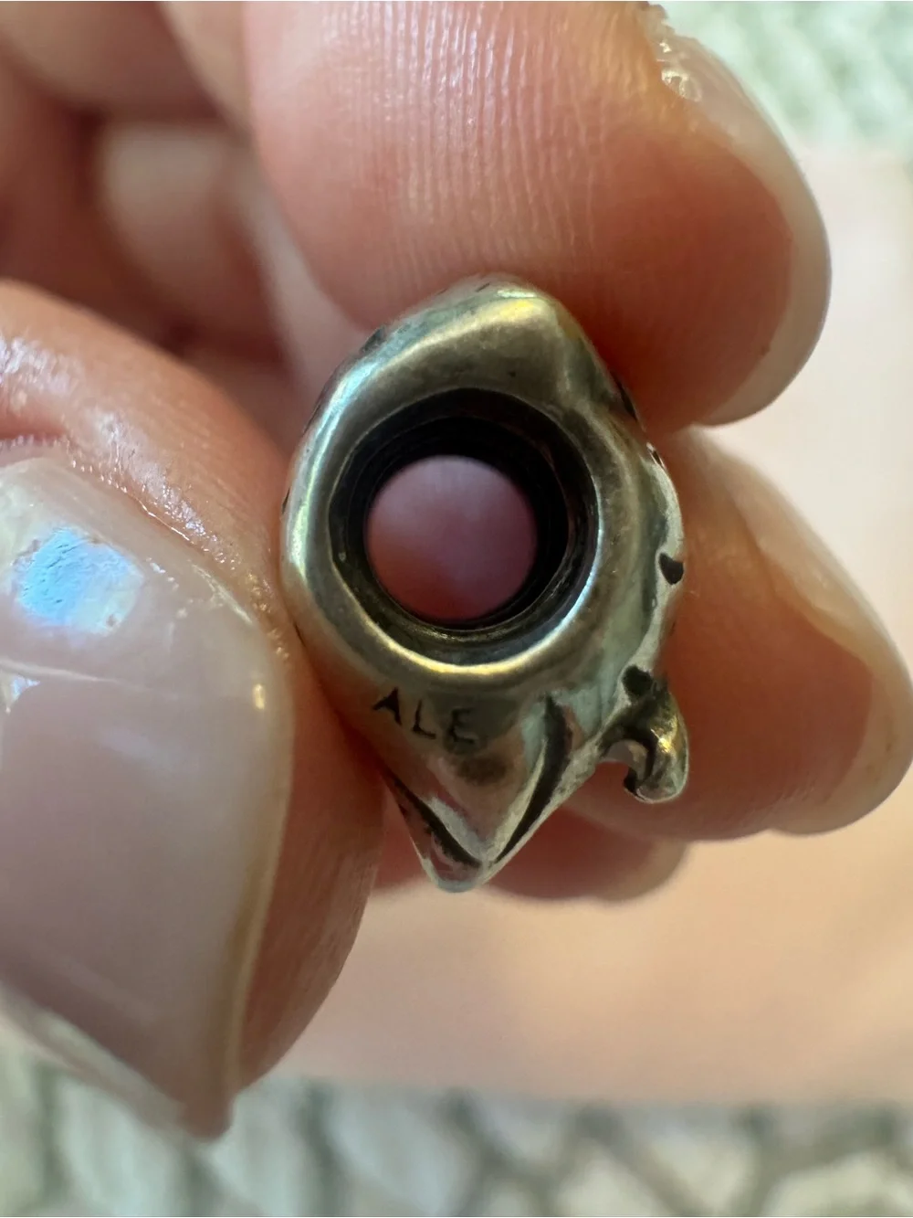 Pandora Sterling Silver Owl Charm Bead